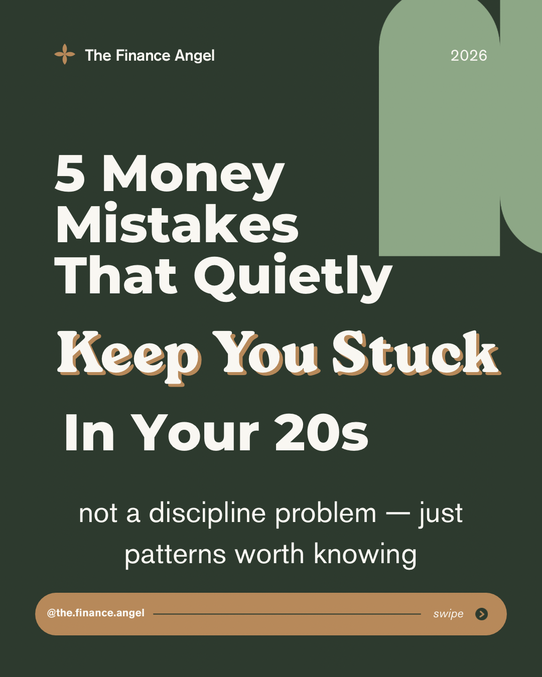 5 Money Mistakes That Quietly Keep You Stuck in Your 20s
